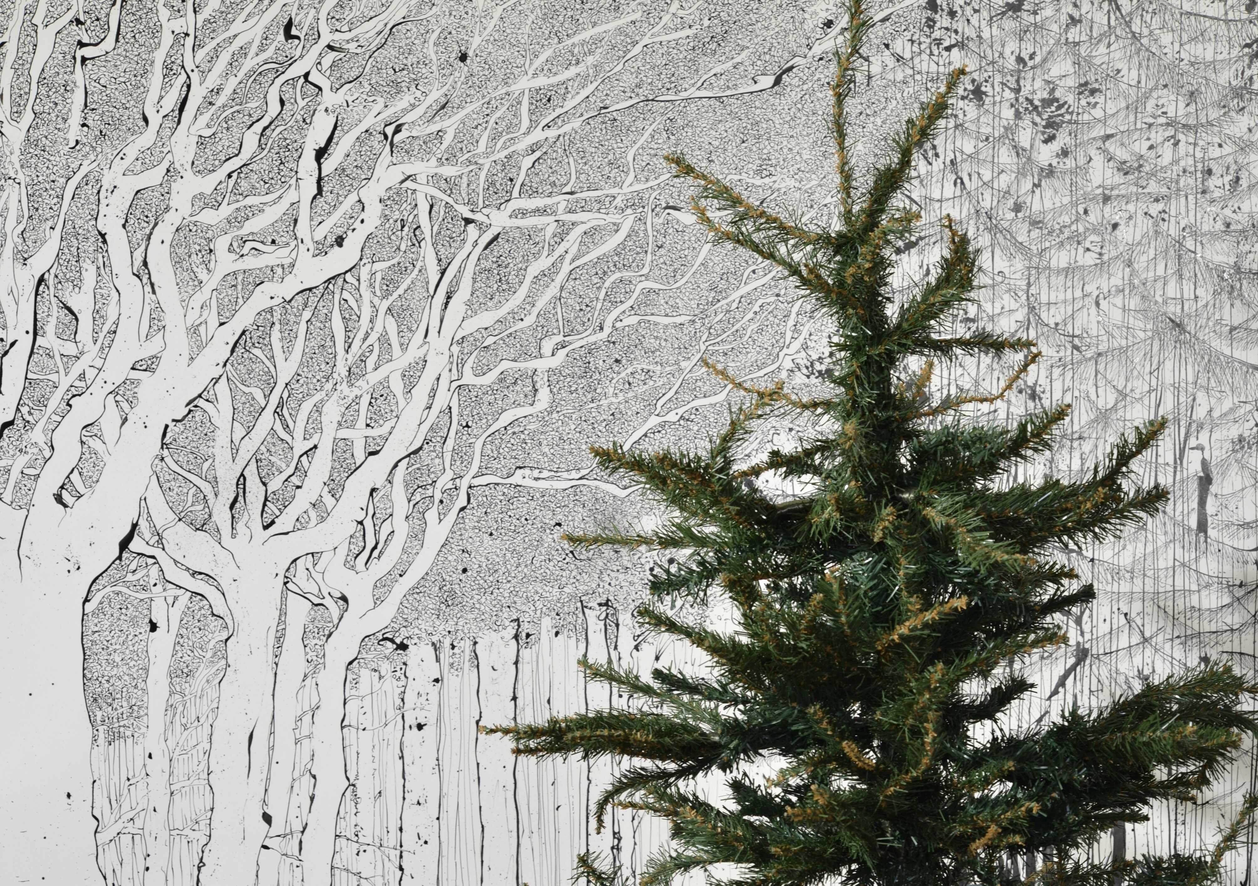 Kunstkerst bij kunstswerkt schiedam 